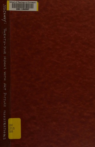 Cover for Twenty-five hymns with art picture illustrations