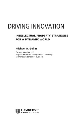 Cover for Driving innovation