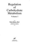 Cover for Regulation of carbohydrate metabolism