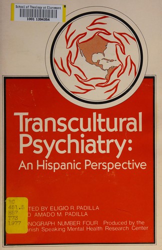 Cover for Transcultural psychiatry