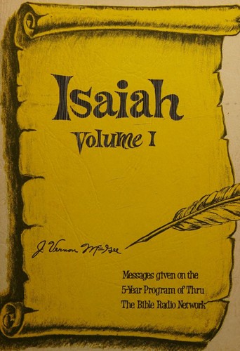Cover for Isaiah, Chapters 1-35, Vol. 1