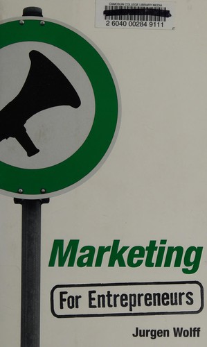 Cover for Marketing for entrepreneurs