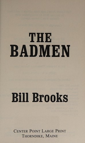 Cover for The badmen