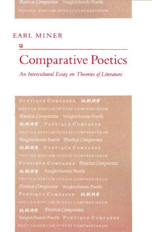Cover for Comparative poetics