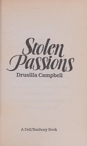 Cover for Stolen Passions