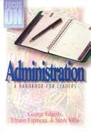 Cover for Focus on administration