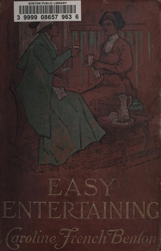 Cover for Easy entertaining
