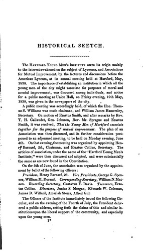 Cover for Catalogue of the Library and Reading Room: Of the Young Men's Institute, Hartford