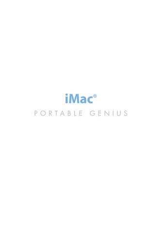 Cover for iMac