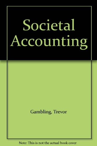 Cover for Societal accounting