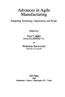 Cover for Advances in agile manufacturing
