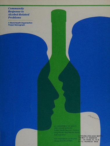 Cover for Community response to alcohol-related problems