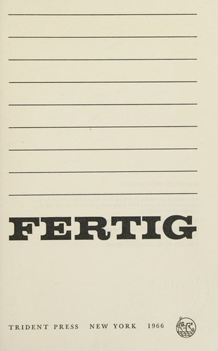 Cover for Fertig