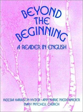 Cover for Beyond the Beginning