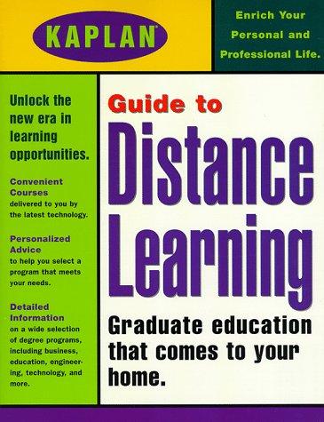Cover for Distance learning