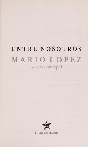 Cover for Entre nosotros