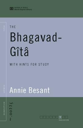 Cover for The Bhagavad-Gita with Hints for Study