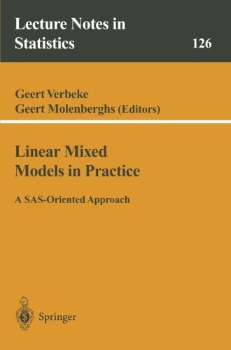 Cover for Linear mixed models for longitudinal data
