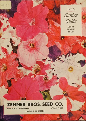 Cover for 1956 garden guide