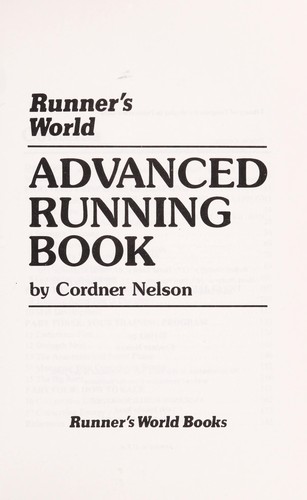 Cover for Runner's world advanced running book