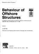 Cover for Behaviour of offshore structures