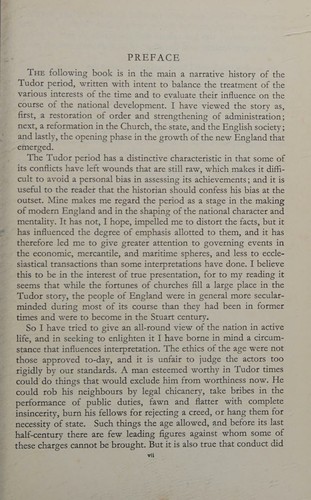 Cover for The Tudor Age (A History of England)