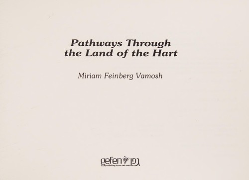 Cover for Pathways through the land of the hart