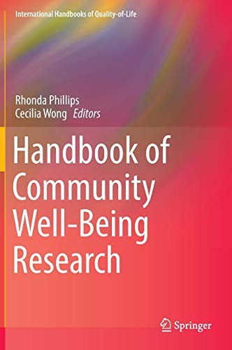 Cover for Handbook of Community Well-Being Research