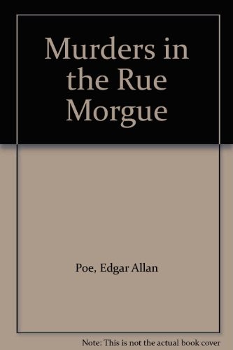Cover for Murders in the Rue Morgue