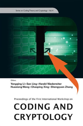 Cover for Coding and cryptology
