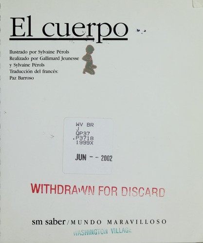 Cover for El Cuerpo