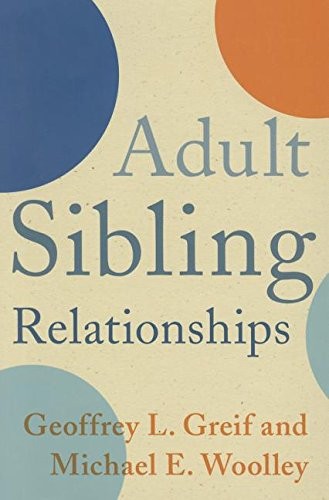 Cover for Adult Sibling Relationships