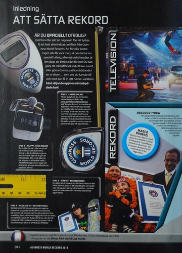 Cover for Guinness World Records 2012