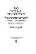 Cover for No woman tenderfoot