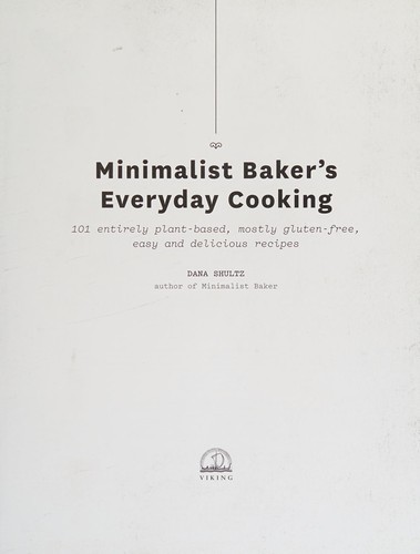 Cover for Minimalist Baker's everyday cooking