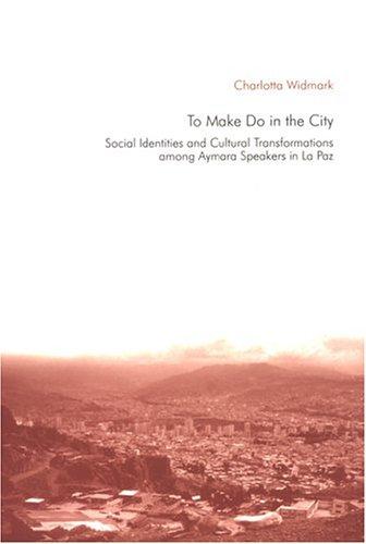 Cover for To Make Do in the City