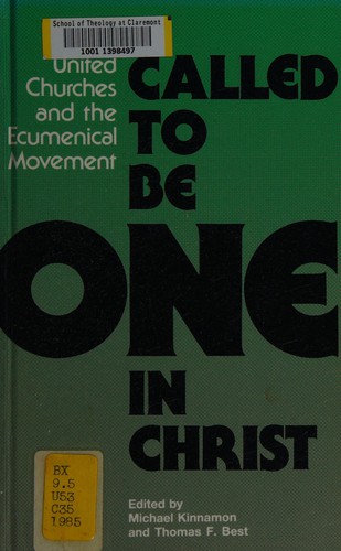 Cover for Called to be one in Christ