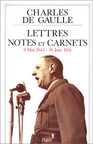 Cover for Lettres, notes et carnets.