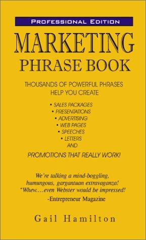 Cover for Marketing Phrase Book, Professional Edition (2nd Edition)