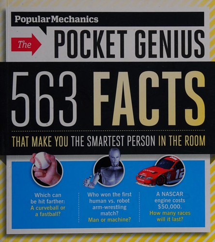 Cover for Popular mechanics, the pocket genius