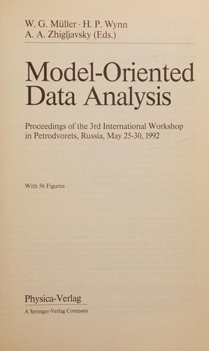 Cover for Model-oriented data analysis