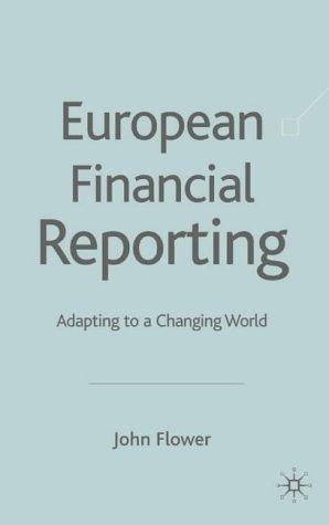 Cover for European Financial Reporting
