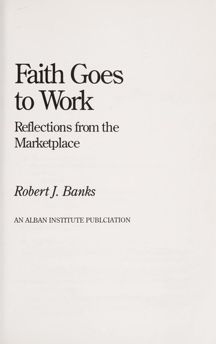 Cover for Faith goes to work