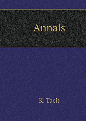 Cover for Annals