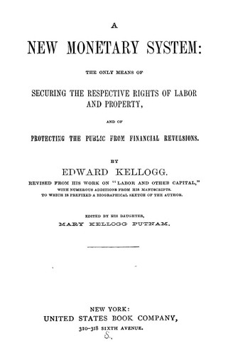 Cover for A new monetary system