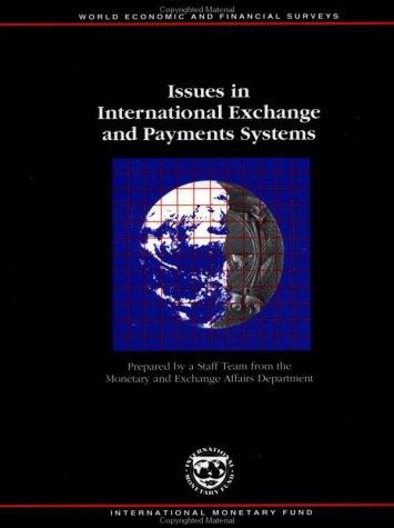 Cover for Issues in international exchange and payments systems