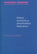 Cover for Polarity sensitivity as (non)veridical dependency