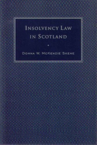 Cover for Insolvency law in Scotland