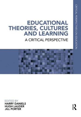 Cover for Educational Theories, Cultures and Learning