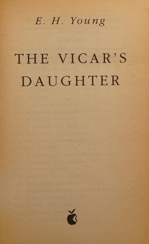 Cover for The vicar's daughter
